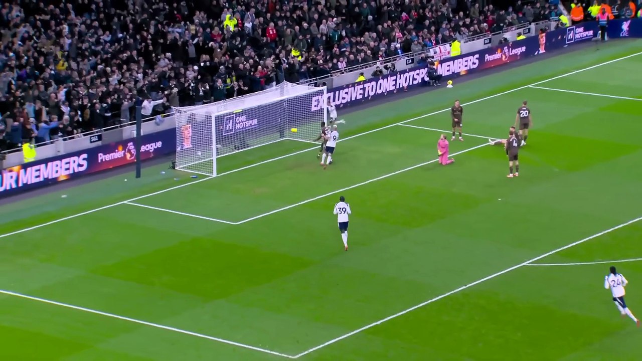 Xavi Simons first goal for Spurs! 📞 _ Spurs 2-0 Brentford _ Premier League Highlights