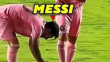 Lionel Messi's behaviour