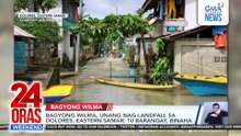 “Wilma” rains flood 10 barangays, trigger landslides | 24 Oras Weekend