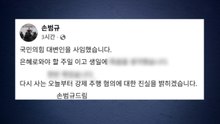'강제추행 의혹' 국민의힘 손범규 대변인 사임 / YTN