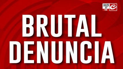 Brutal denuncia: chocó. escapó. volvió y mató