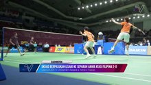 Skuad badminton lelaki berpasukan negara tepati ramalan ke separuh akhir