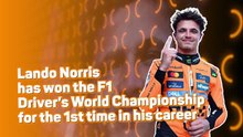 Lando Norris: Formula 1 world champion!