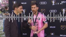 LIONEL MESSI habla tras GANAR la MLS con INTER MIAMI: ¡su TROFEO número 48!