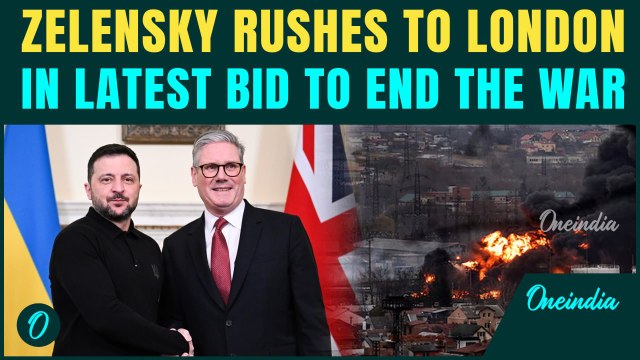 DESPERATE Zelensky Rushes to EU Partners as Trump DUMPS Ukraine in Peace Talks | Russia Pounds Kyiv