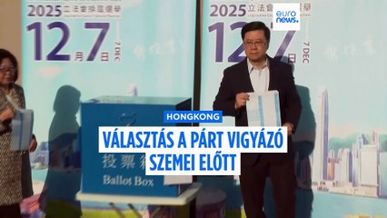 A párt figyelő szeme előtt és a halálos épülettűz árnyékában tartottak választást Hongkongban