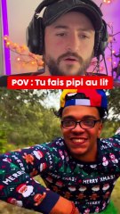 Pov: tu fais pipi au lit