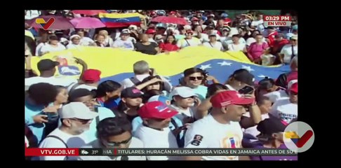 Marcha en Petare por la defensa de la paz y la soberanía - 28.10.2025