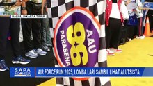 6.375 Pelari Meriahkan Air Force Run 2025 di di Lanud Halim Perdanakusuma | SAPA PAGI