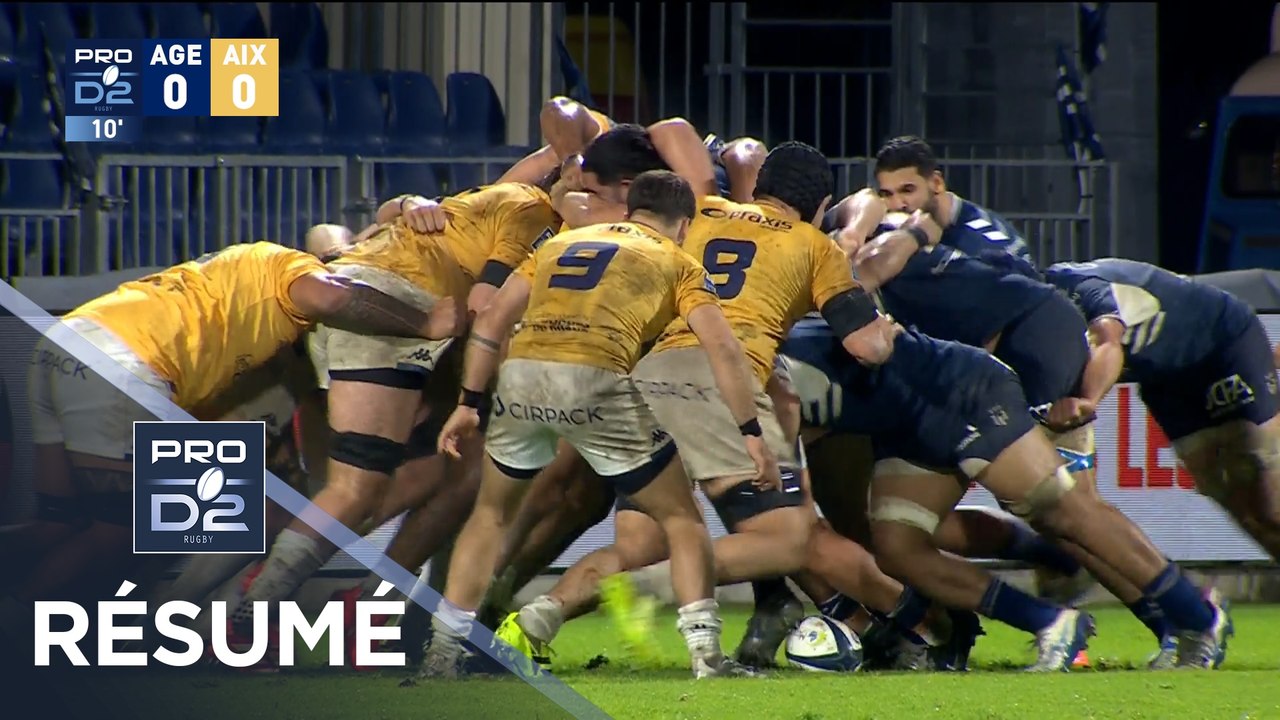 PRO D2 Saison 2025-2026 J13 - Résumé SU Agen - Provence Rugby