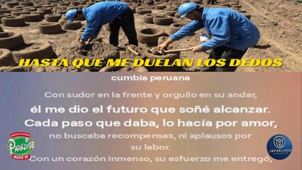 HASTA QUE ME DUELAN LOS DEDOS POR JAVIER LINDO M.