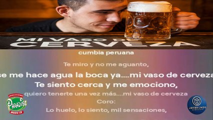 MI VASO DE CERVEZA POR JAVIER LINDO M.