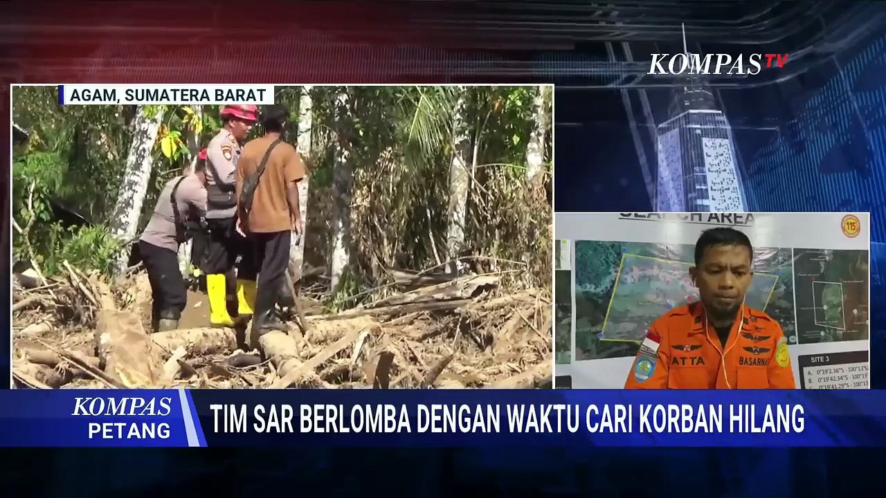 [FULL] Tim SAR Gabungan Terus Berjuang, Misi Evakuasi Korban Banjir Bandang di Agam Belum Selesai