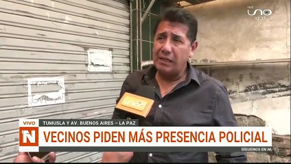 vecinos denuncian incremento de inseguridad