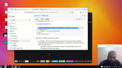 Gophernicus gopher server setup and compilation on macos (didn't go well)