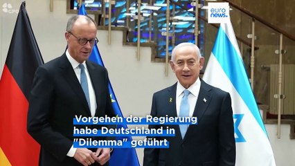 Treffen zwischen Merz und Netanjahu: Deutliche Differenzen aber klare Bekenntnisse zur Freundschaft