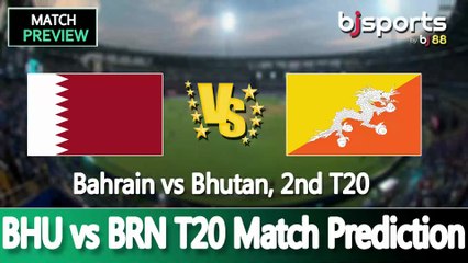 Bahrain vs Bhutan 2025 | BHU vs BRN 2nd T20 Match Preview |