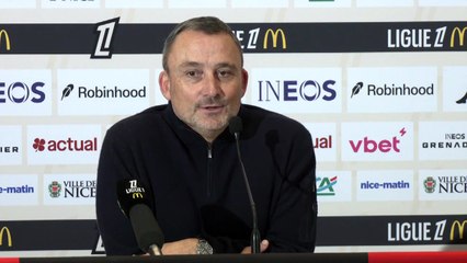 Franck Haise (Nice) : « On a vu une équipe avec beaucoup de doute » - Foot - Ligue 1 - Nice