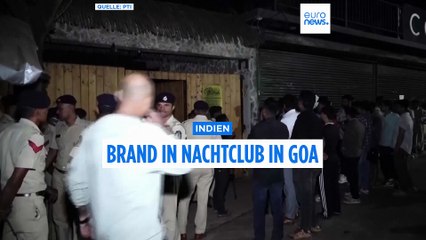 Mindestens 25 Tote bei Brand in belebtem Nachtclub in Goa