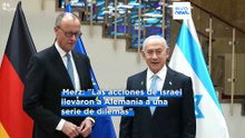 El canciller Merz legitima al primer ministro Netanyahu durante una visita de Estado a Israel