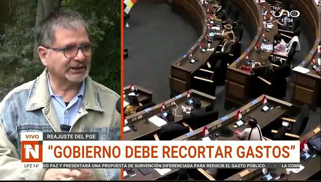 Gobierno debe recortar gastos Gonzalo Chavez