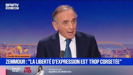 Pour Éric Zemmour, président du parti Reconquête!, "Donald Trump est le seul qui défend la civilisation européenne"