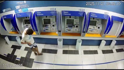 Tentative d'effraction d'un distributeur de billets