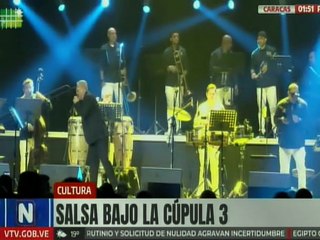 Venezolanos disfrutaron y bailaron al ritmo de la salsa para celebrar trayectoria de Willie González