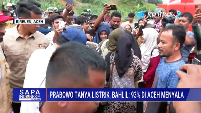 Listrik di Posko Pengungsian Bireuen Aceh Belum Menyala Sepenuhnya | SAPA MALAM