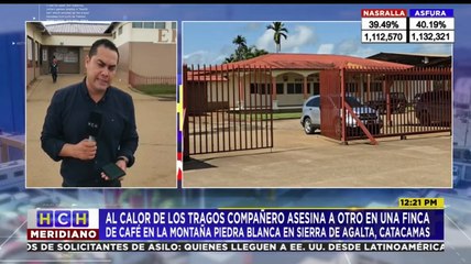 Al calor de los tragos asesinan a una persona en la sierra de Agalta, Olancho