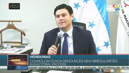 Honduras | Councilor Ochoa denounces new irregularities in electoral process
