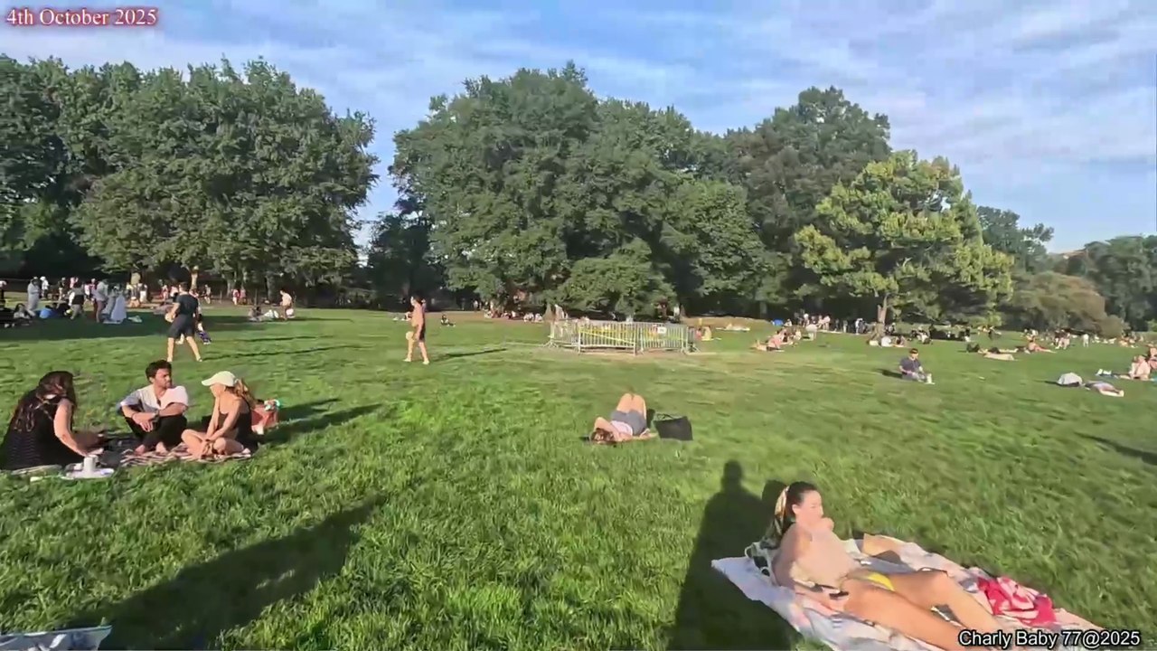 ❤ New York Walking 4K ❤ Central Park - Autumn 2025 (4th October)