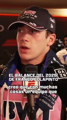 Colapinto: "Un equipo que no se rindió, a pesar de los resultados malos que tuvimos.”