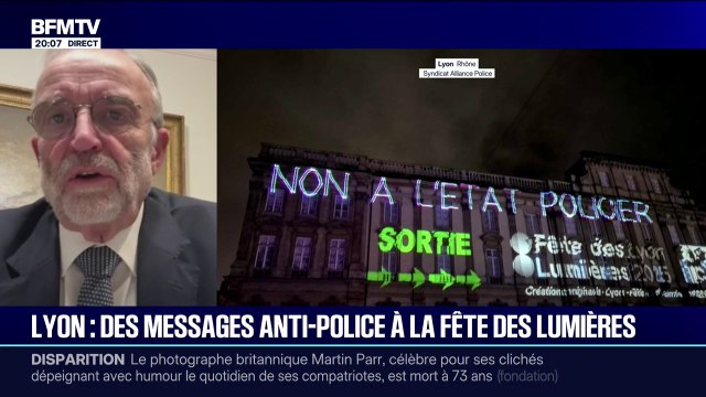 Messages anti-police à Lyon: C'est l'humiliation de la ville de Lyon , dénonce Étienne Blanc, sénateur (LR) du Rhône