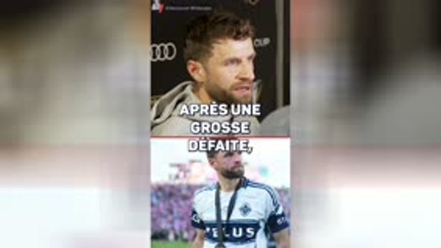 Whitecaps - Müller après la finale perdue : Ça fait mal