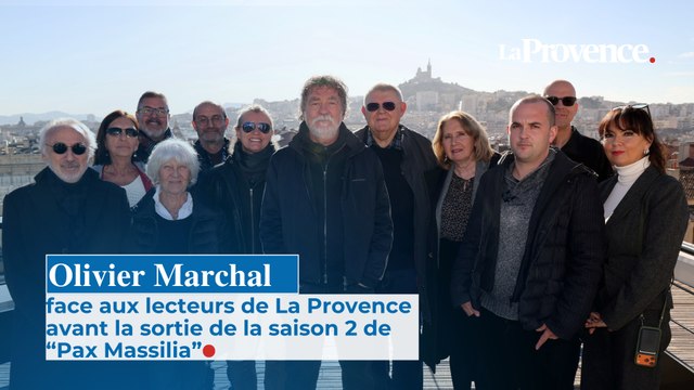 Olivier Marchal face aux lecteurs de La Provence avant la sortie de la saison 2 de “Pax Massilia”