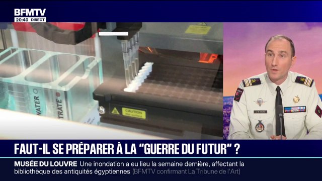Guerre du futur: Aujourd'hui, les réseaux sociaux ont un impact assez immédiat [...] il faut accompagner dans cette guerre de l'information , explique Jean-Baptiste Colas, conseiller stratégie du délégué général pour l'armement