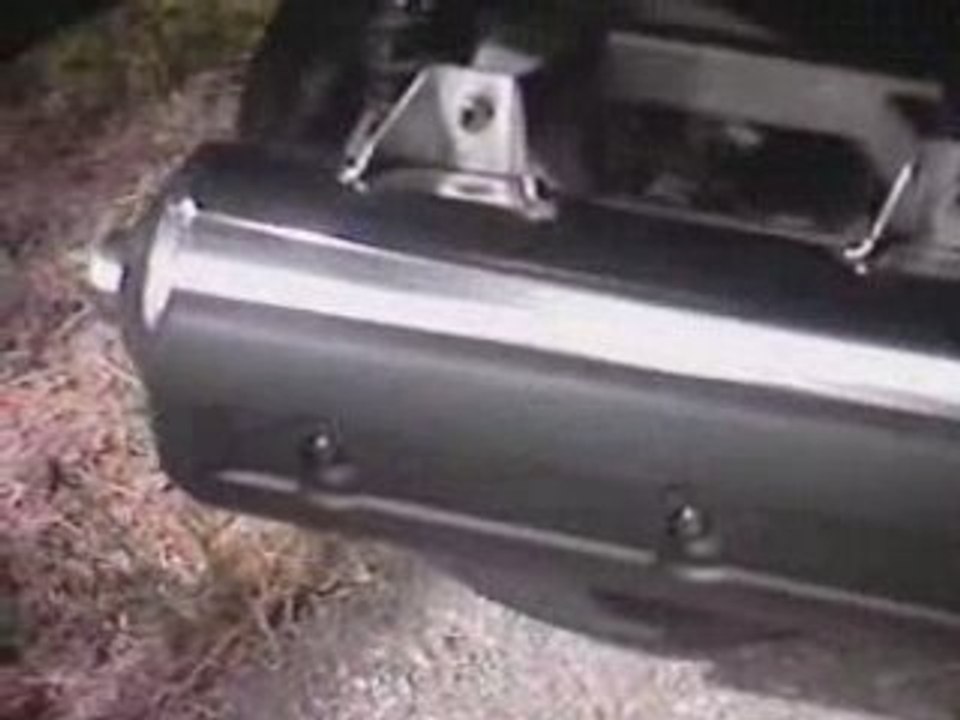 ESSAI ECHAPPEMENT INOX PEUGEOT SATELIS