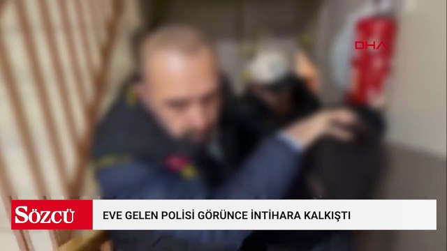 Yakalanacağını anlayınca intihara kalkıştı