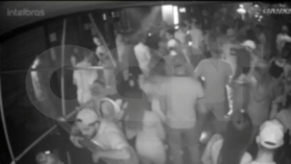 Novas imagens internas mostram confusão antes da morte de Rafael Lustosa em Cascavel