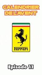 LE SECRET DU CHEVAL CABRE DU LOGO FERRARI - CALENDRIER DE L'AVENT