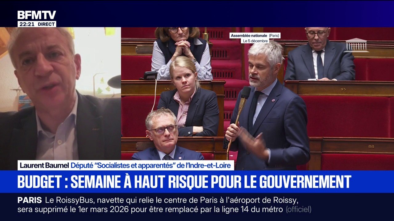 Budget 2026: "Le moment est venu pour la vie politique française de commencer à comprendre ce qu'est un compromis", explique Laurent Baumel, député (Socialistes et apparentés)
