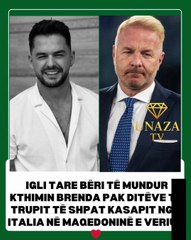 🔴Igli Tare drejtori sportiv i Milanit bëri të mundur kthimin brenda pak ditëve të trupit të Shpat Kasapit nga Italia në Maqedoninë e Veriut