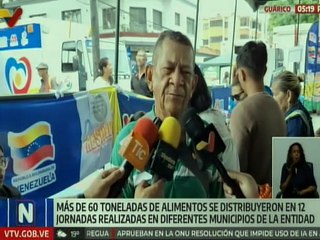 Más de 60 toneladas de alimentos refuerzan la seguridad alimentaria del pueblo guariqueño