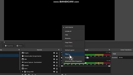 OBS how to remove background noise of the microphone