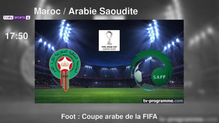 Programme SPORT soirée du Lundi 8 décembre 2025