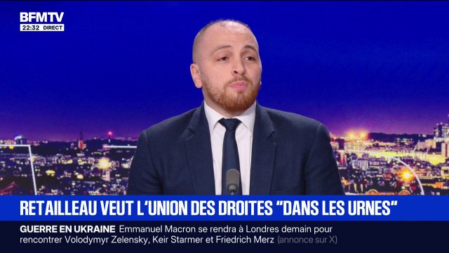 Union des droites pour 2027: J'estime que dans la démocratie, c'est sain d'avoir des élections et que les électeurs choisissent , déclare Mathieu Valet, député européen (RN)