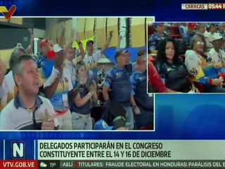 Caracas | Delegados debaten ideas para exponer en el Congreso Constituyente el 14 y 16 de diciembre