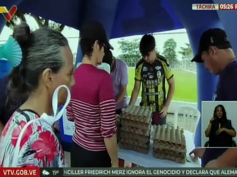 Plan Amor y Prosperidad distribuyó más de 14 toneladas de proteínas al pueblo tachirense