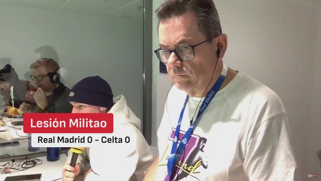 Reacción Roncero Madrid 0 Celta 2